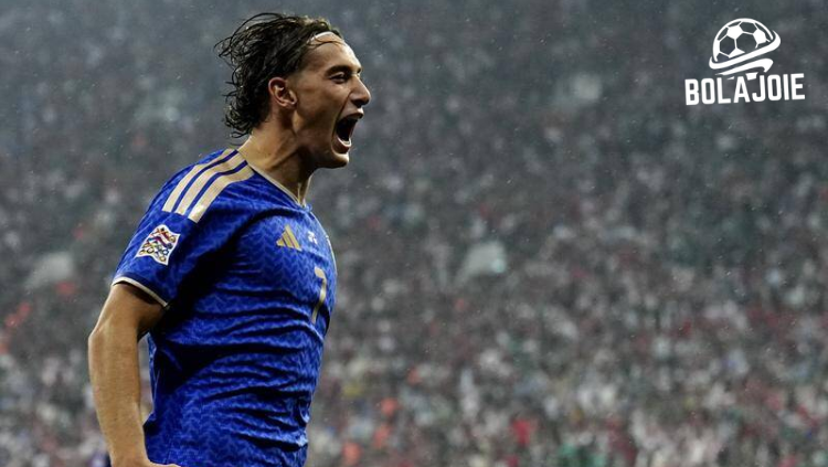 Man of the Match Turki vs Italia: Pio Esposito, Striker Muda yang Jadi Pembeda