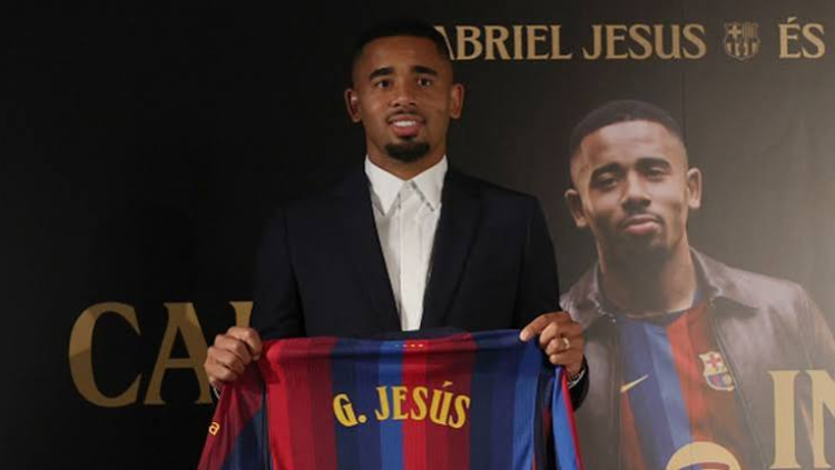 Resmi! Barcelona Tuntaskan Transfer Gabriel Jesus dari Arsenal